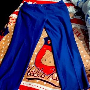Blue colour addidas trouser